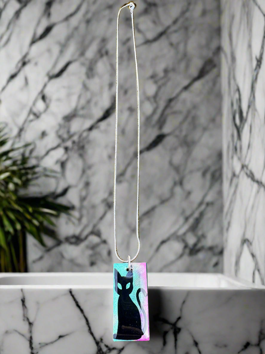 Handcrafted Resin Pendant Necklace