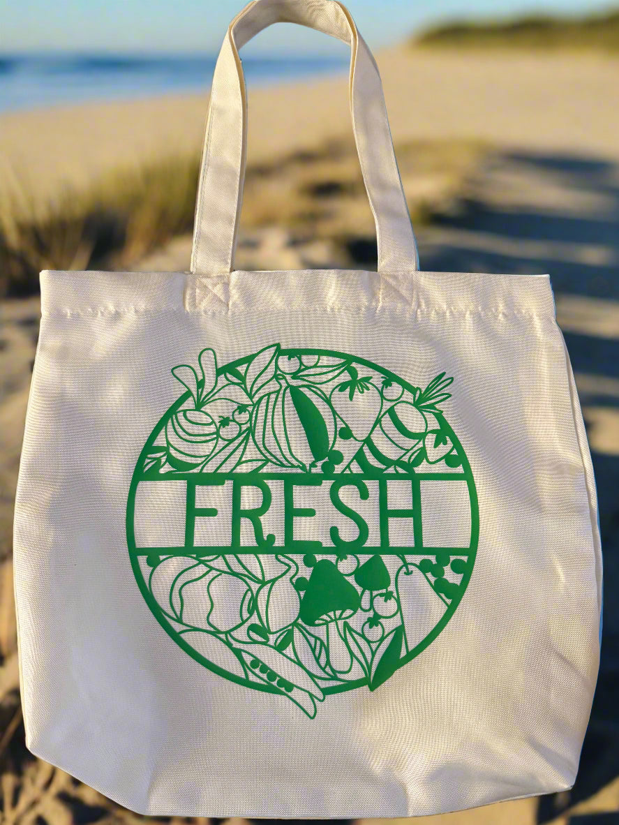 Handmade Canvas Tote Bag, Stylish, Durable & Reusable