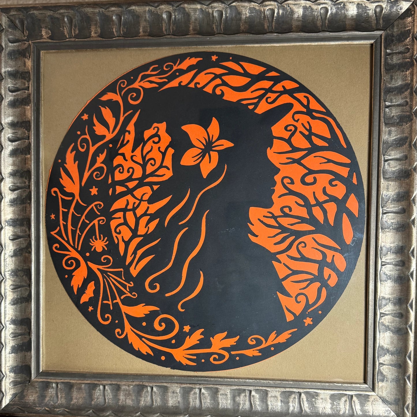 Layered 3D Cardstock Art
