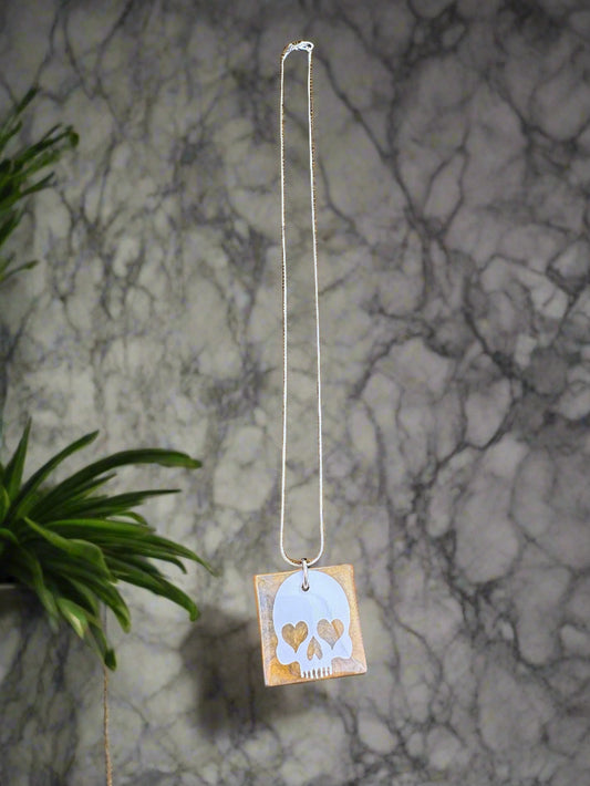 Handcrafted Resin Pendant Necklace