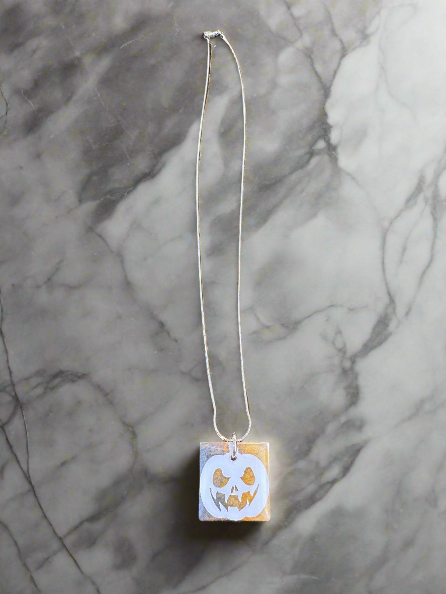 Handcrafted Resin Pendant Necklace
