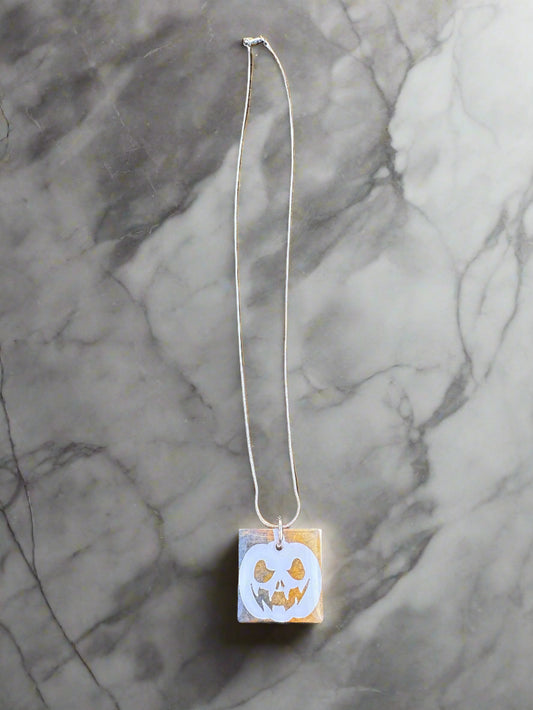 Handcrafted Resin Pendant Necklace