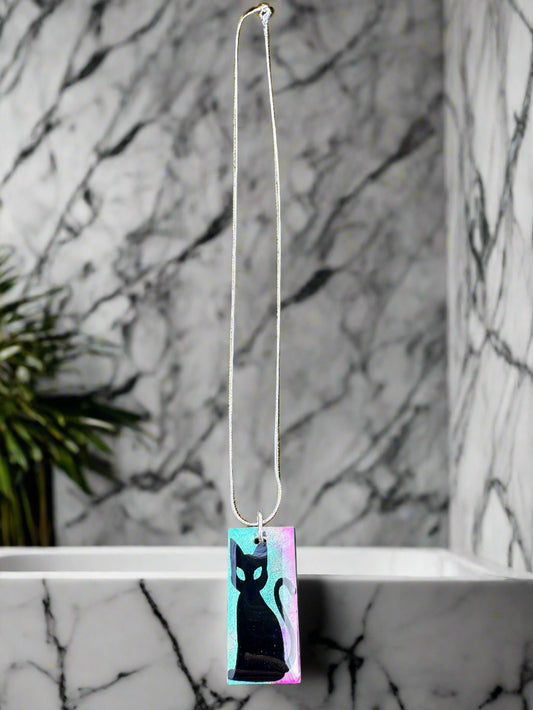 Handcrafted Resin Pendant Necklace