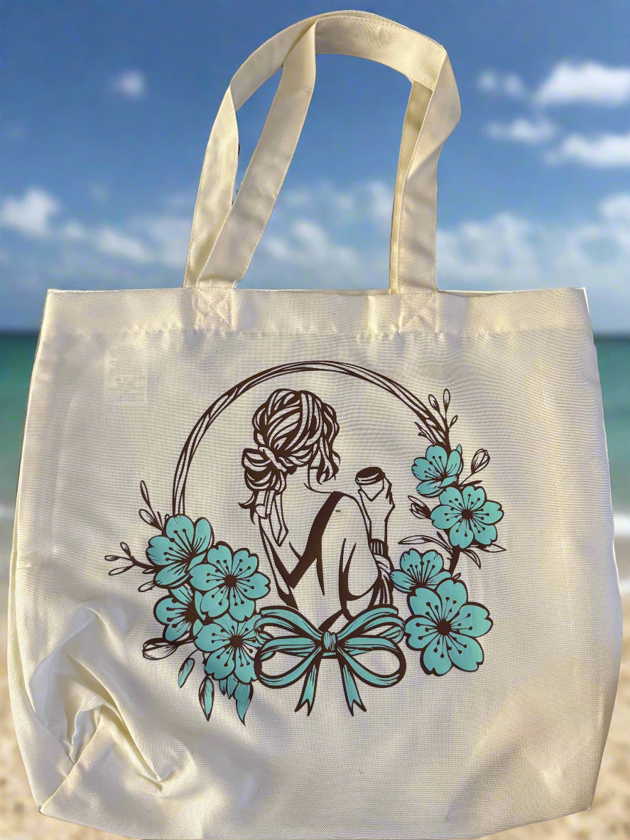 Handmade Canvas Tote Bag,  Stylish, Durable & Reusable